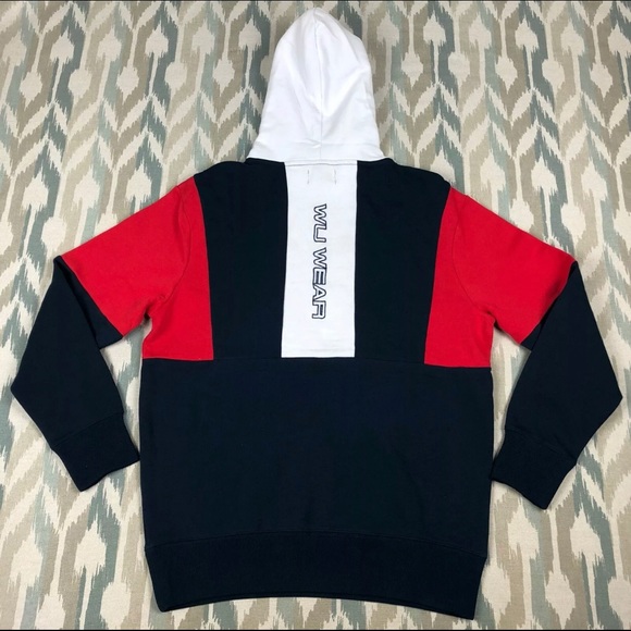 Wu Tang Wear Men Chamber Color Blocked Rare Hoodie - Picture 2 of 8